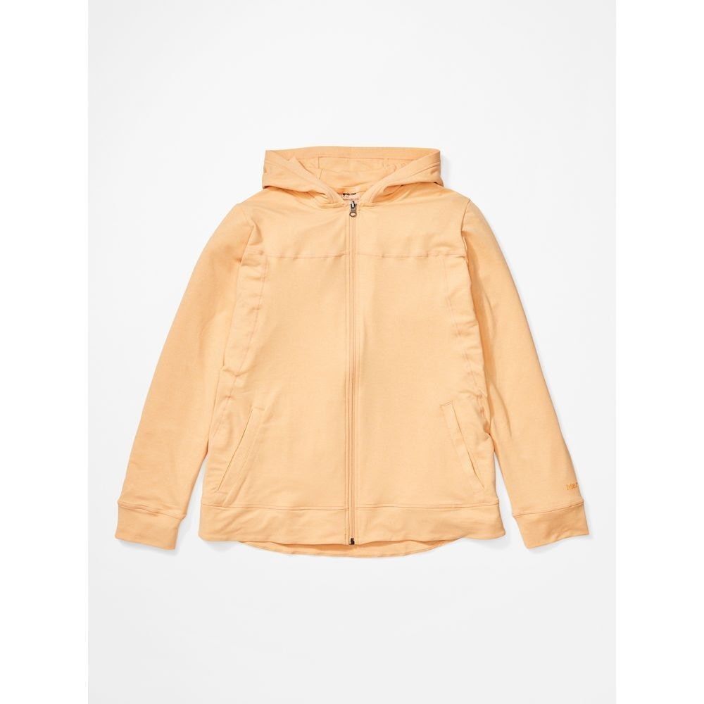Marmot Women's Tomales Point Hoody (Plus) Color:Sweet Apricot Heather Size:2X